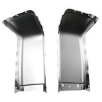 Bumper End Set for Silverado 1500 LS (2007-2013) Steel Chrome