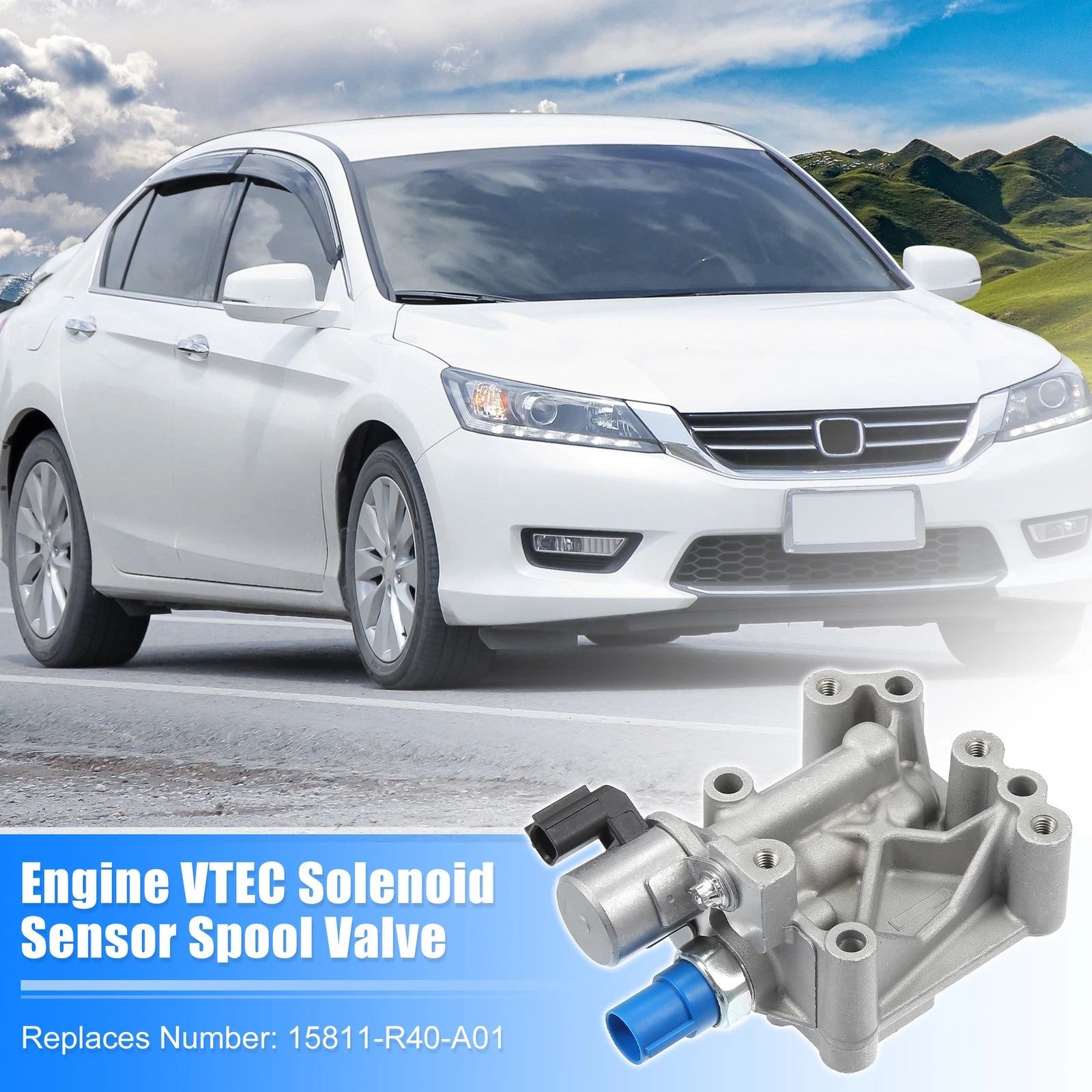 VVT Solenoid for Honda Accord, Civic, Acura (15811-R40-A01)