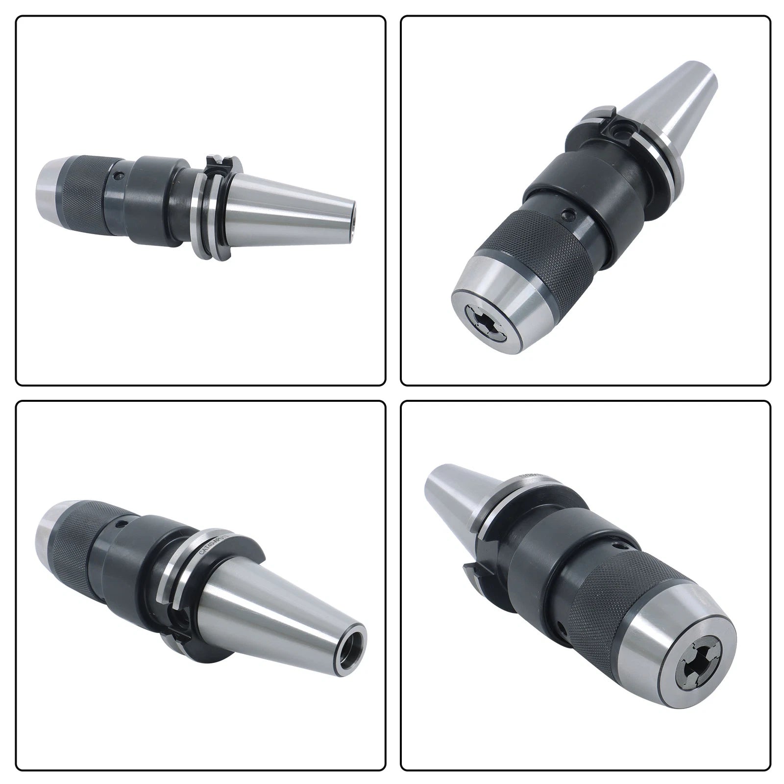 Set of 4 Keyless Drill Chucks for Haas CNC