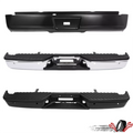 Chrome Rear Step Bumper for Nissan Titan (2004–2015)