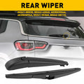 Set of 2 Rear Windshield Wiper Blades for Jeep Compass (2017–2019)