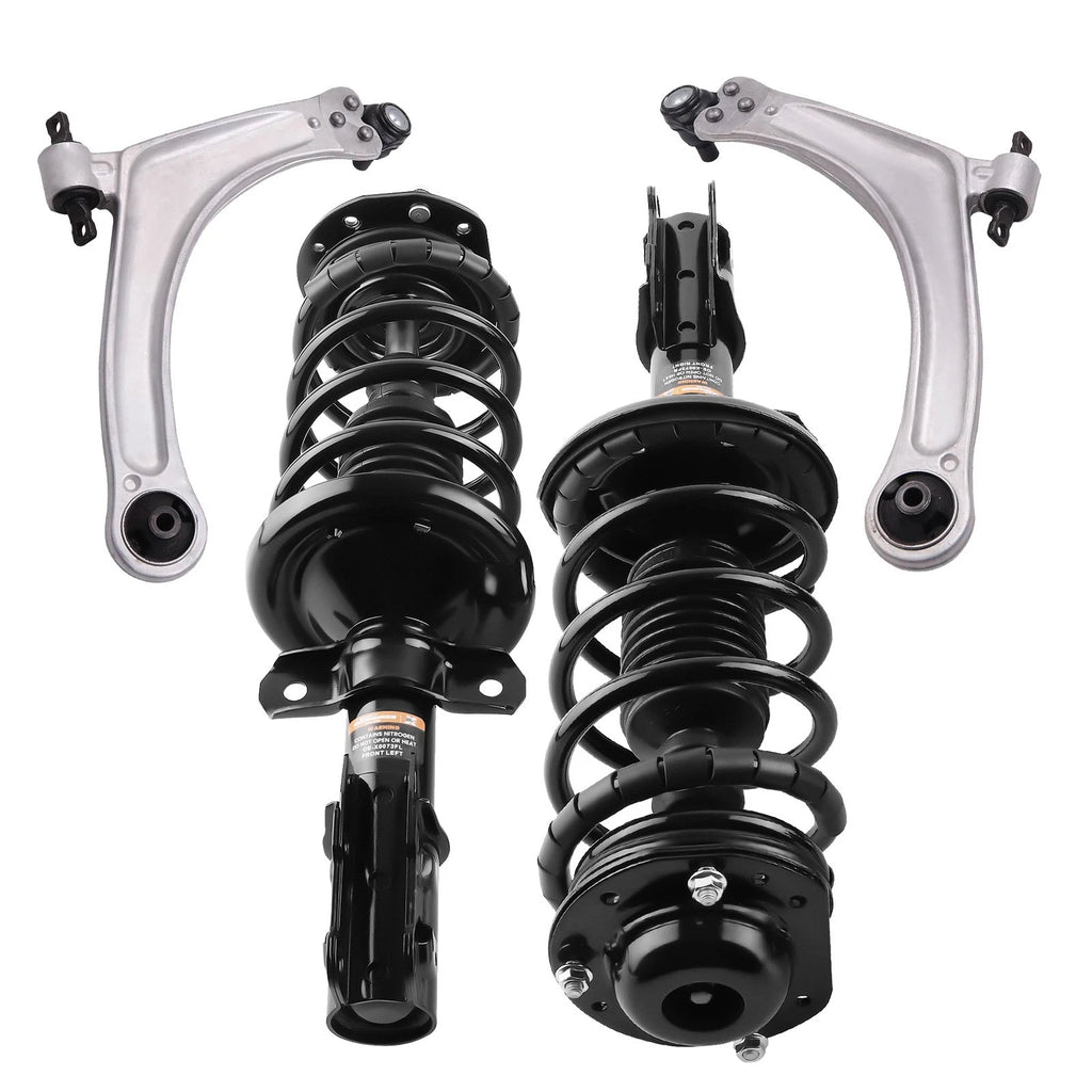 Set of 4 Front Complete Struts Control Arms for Chevy HHR (2006–2011) & Pontiac G5 (2007–2009)