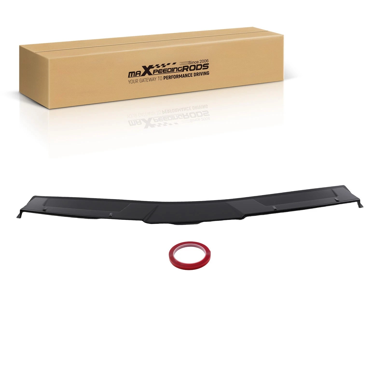 Gloss Black Rear Window Roof Spoiler for Honda Accord (2023–2025)