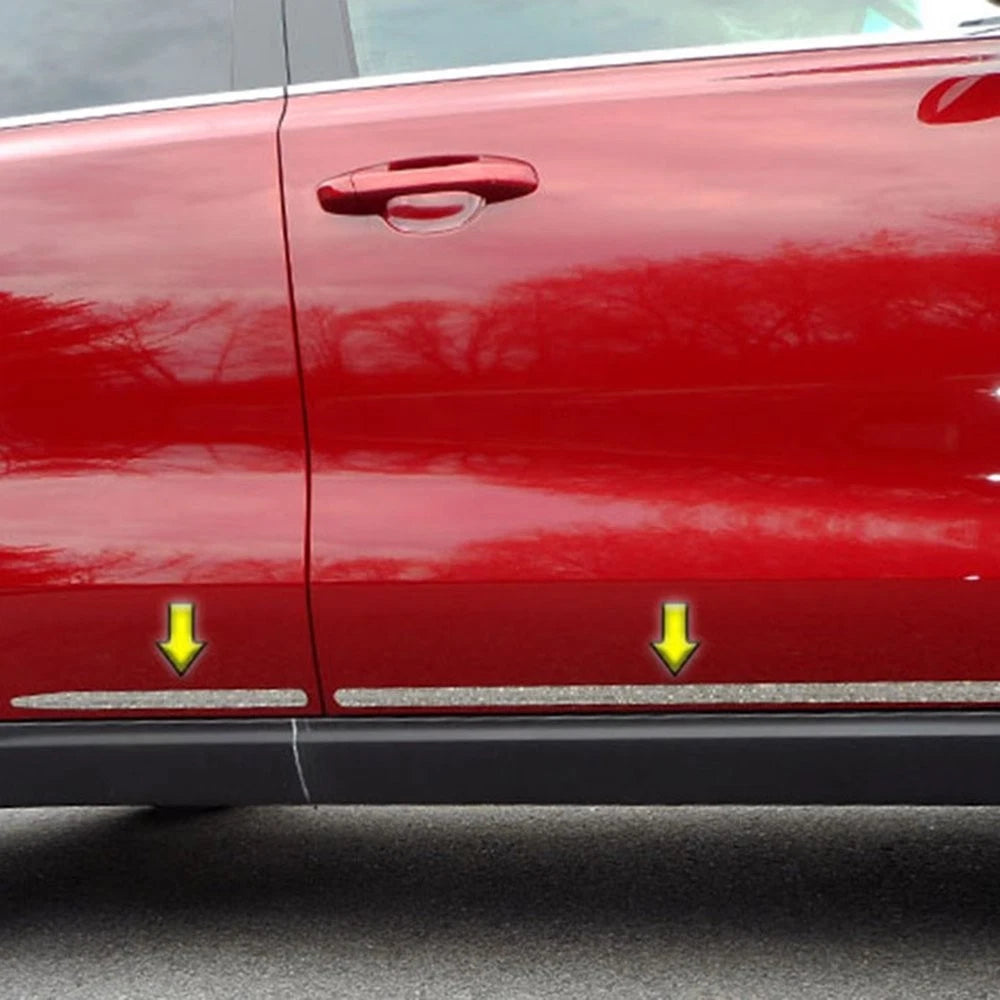 Lower Body Side Molding Accent Kit Stainless Luxury FX for Kia Sportage (2017–2022)