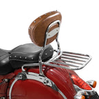 12" Backrest Sissy Bar Rack & Spools for Indian Chieftain (2016–2022)
