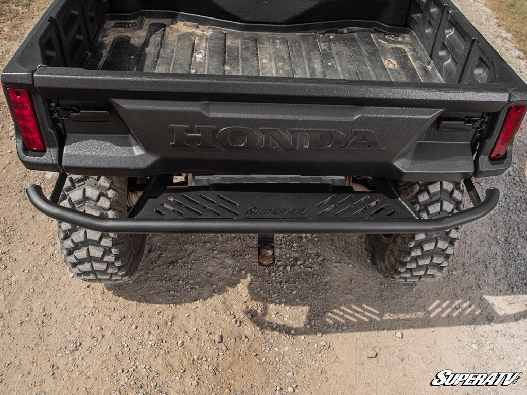 SuperATV Heavy Duty Rear Bumper for Honda Pioneer 1000 (2016–2023)