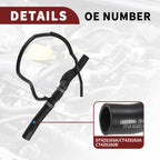 Radiator Coolant Hose for Ford Edge 2.0L (2012–2015) No.DT4Z8260A | Black