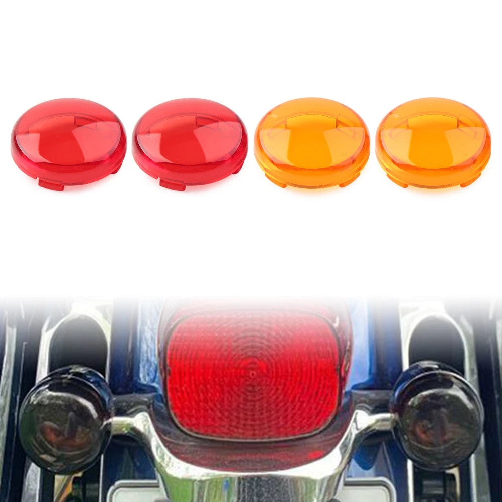 Turn Signal Lens Light Cover for Harley Touring Softail Dyna