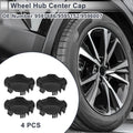 Black Wheel Hub Center Cap for Chevy Avalanche (2007–2013) 5-Spoke 20"