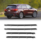 Set of 4 Window Moulding Weatherstrip Seals for Acura TSX (2009–2014)