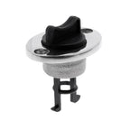 2X Boat Bungs for Transom (Chrome Base, Coarse Thread)