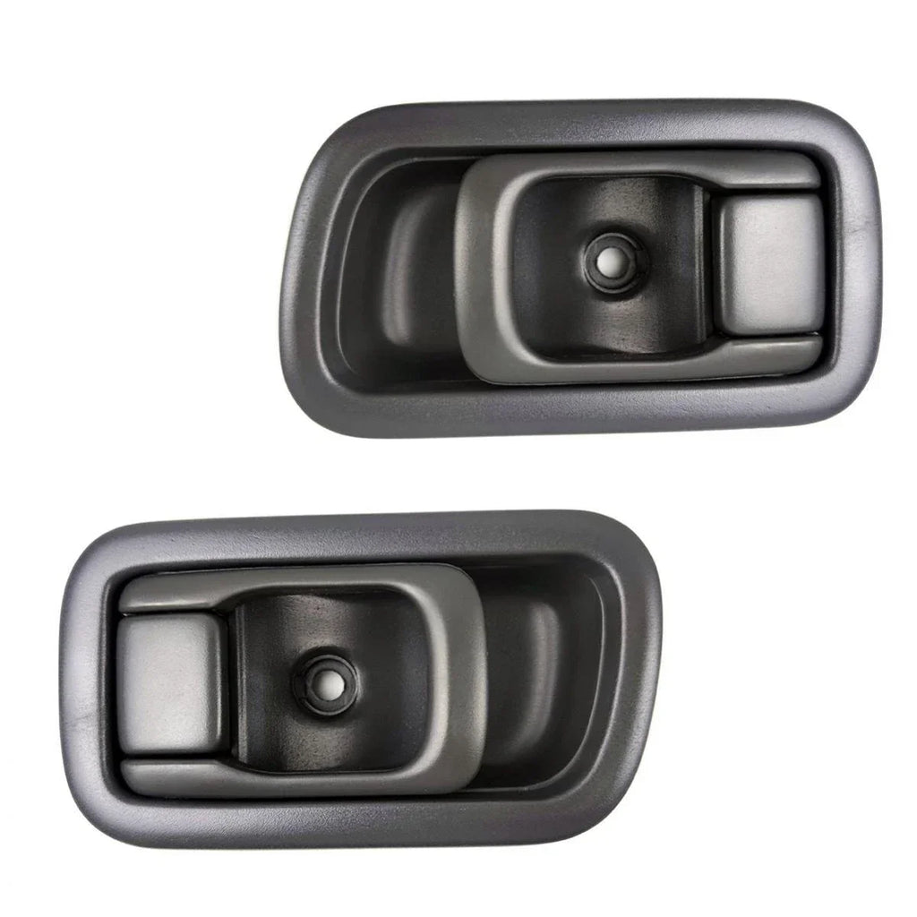 Interior Door Handle Gray Pair Fits Nissan Frontier Navara D22 Truck 1998-05 D06