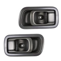 Interior Door Handle Gray Pair Fits Nissan Frontier Navara D22 Truck 1998-05 D06