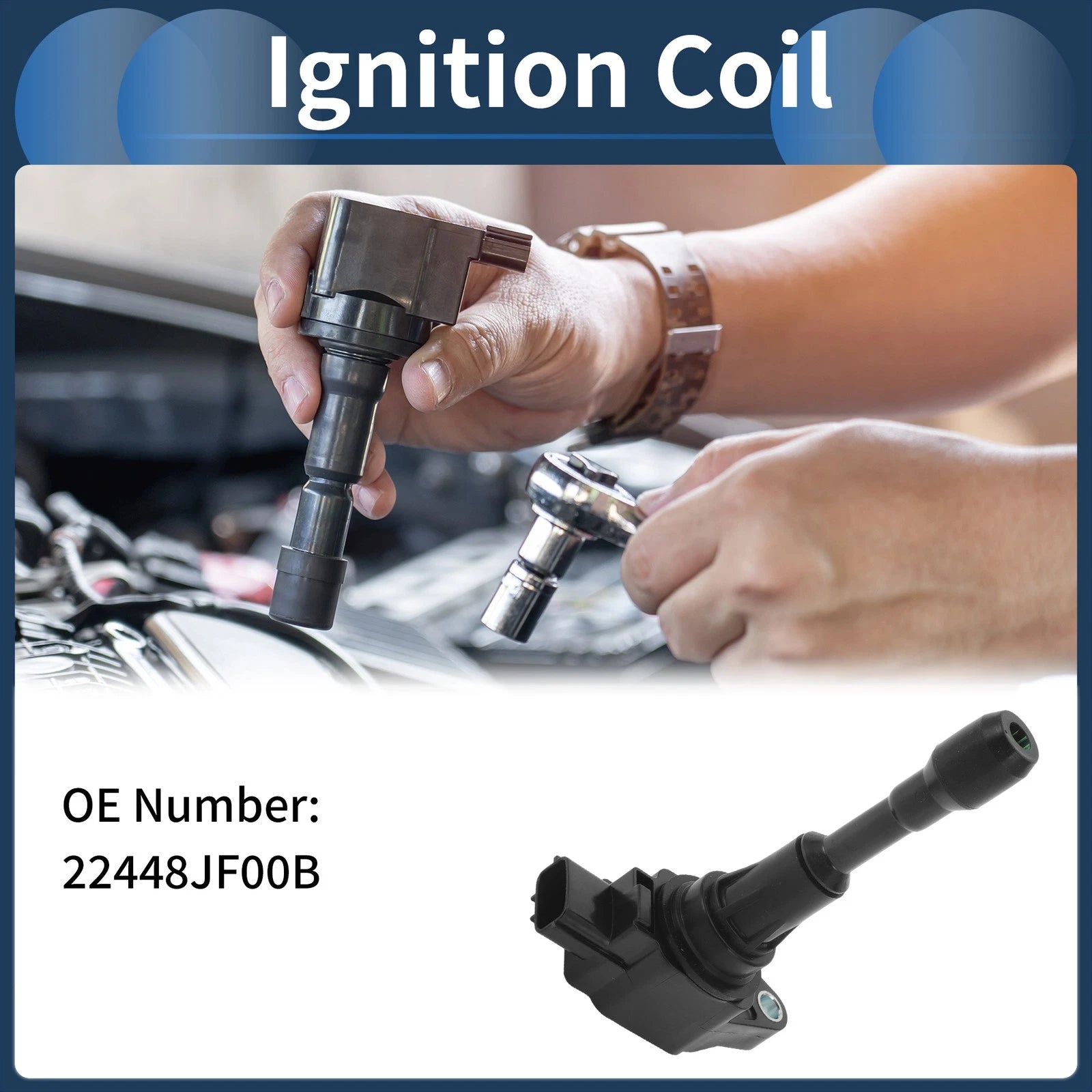 Ignition Coil Pack No. 22448JF00B for Nissan GT-R (2009–2021)