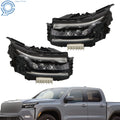 LED Headlight Set for Nissan Frontier (2022–2024) with DRL