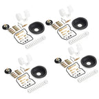 Set of 4 Carburetor Repair Kit Diaphragm for Kawasaki Voyager XII ZG1200 (1986–2003)