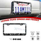 Universal License Plate Frame for Stainless Steel (2010-2025)