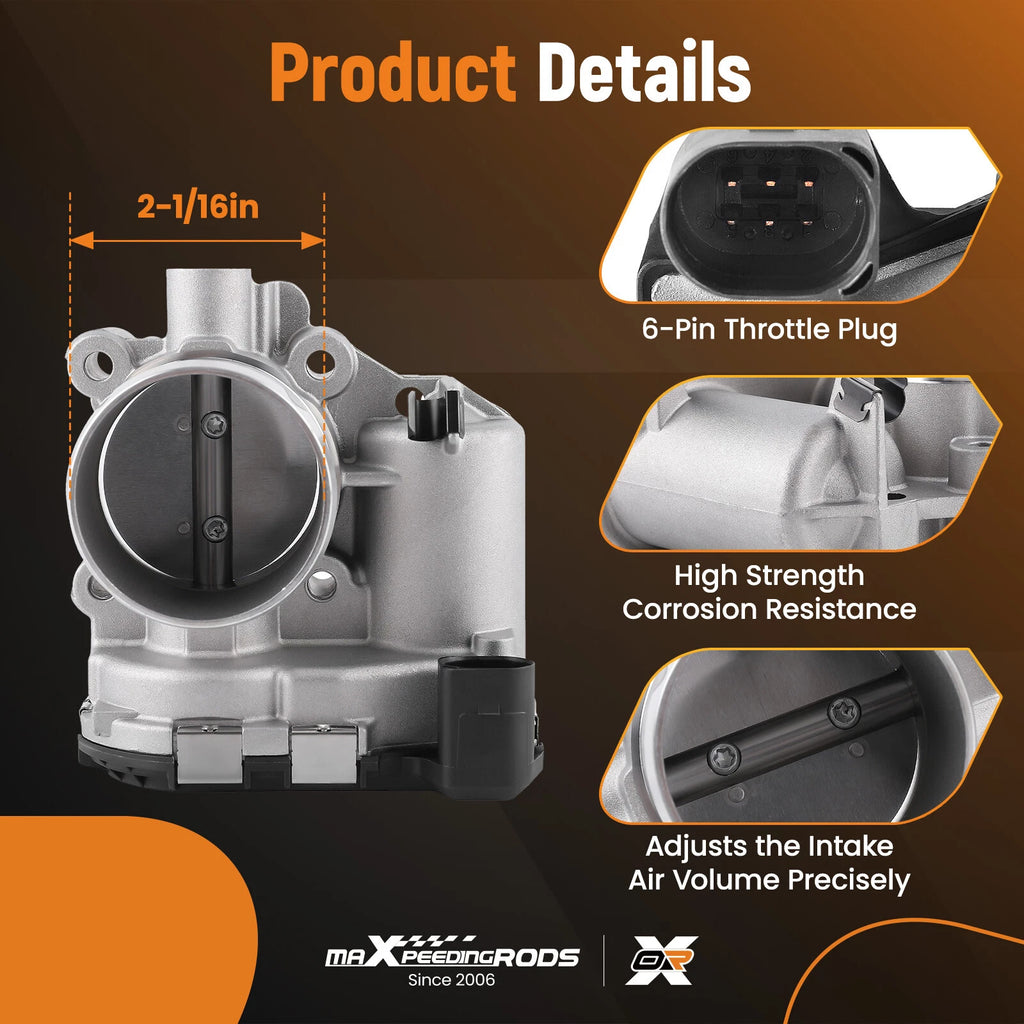 Electronic Throttle Body for Ford Fiesta 2011–2019