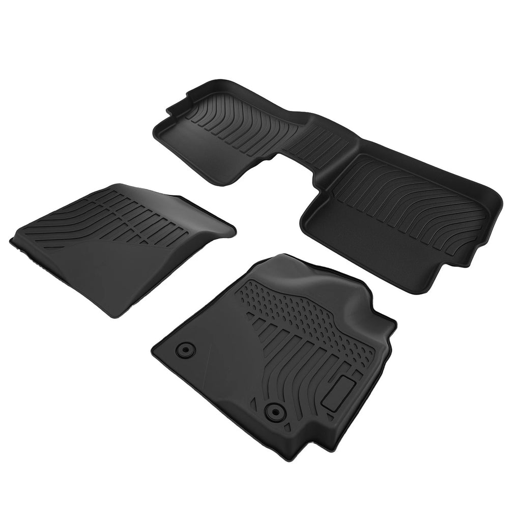 All Weather TPE Floor Mats for Toyota Corolla (2009–2013) Black