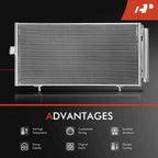 Radiator & AC Condenser Cooling Kit for Subaru Legacy Outback (2000–2004)