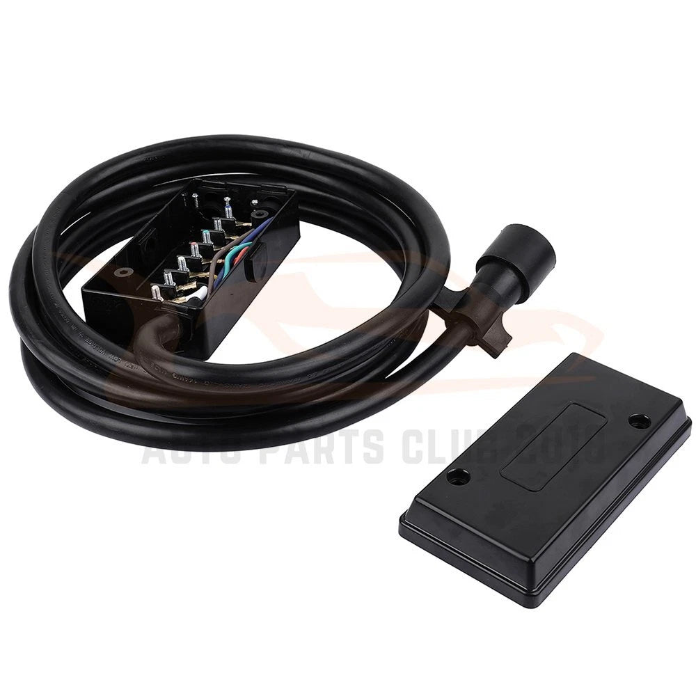7-Way Trailer Cord Wire Harness for RV (12Ft)