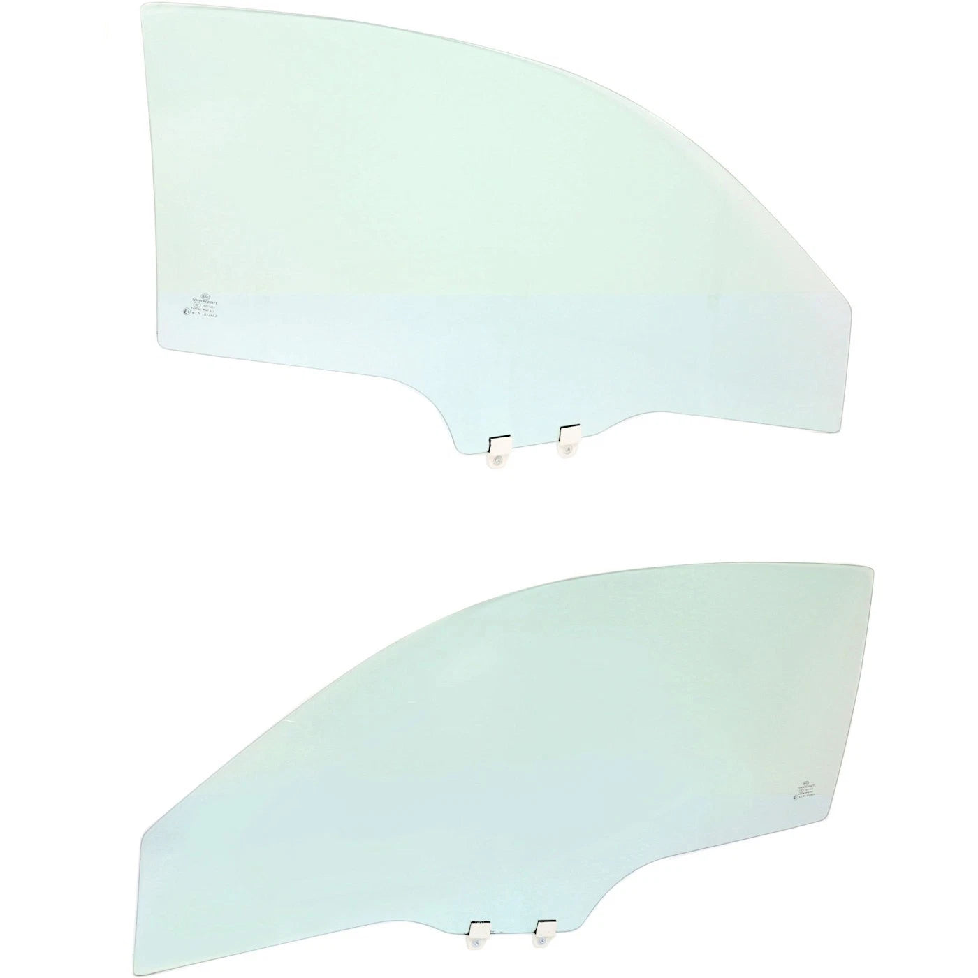 Set of 2 Door Glass for Honda Accord 2-Door (2008–2012)