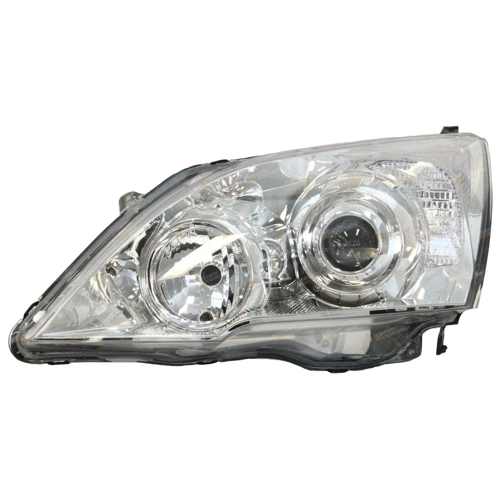 LH Chrome Projector Headlight for Honda CR-V RE SUV (2007 - 2012)