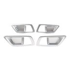 Interior Door Pull Handle Bowl Cover Trim for Toyota C-HR (2016–2023) Matte Silver