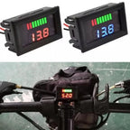 2X 12V 72V Digital Voltmeter Battery Gauge for Car Marine Motorcycle