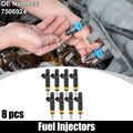 8 Pcs Fuel Injectors No. 7506924 for BMW 745Li (2002–2003)