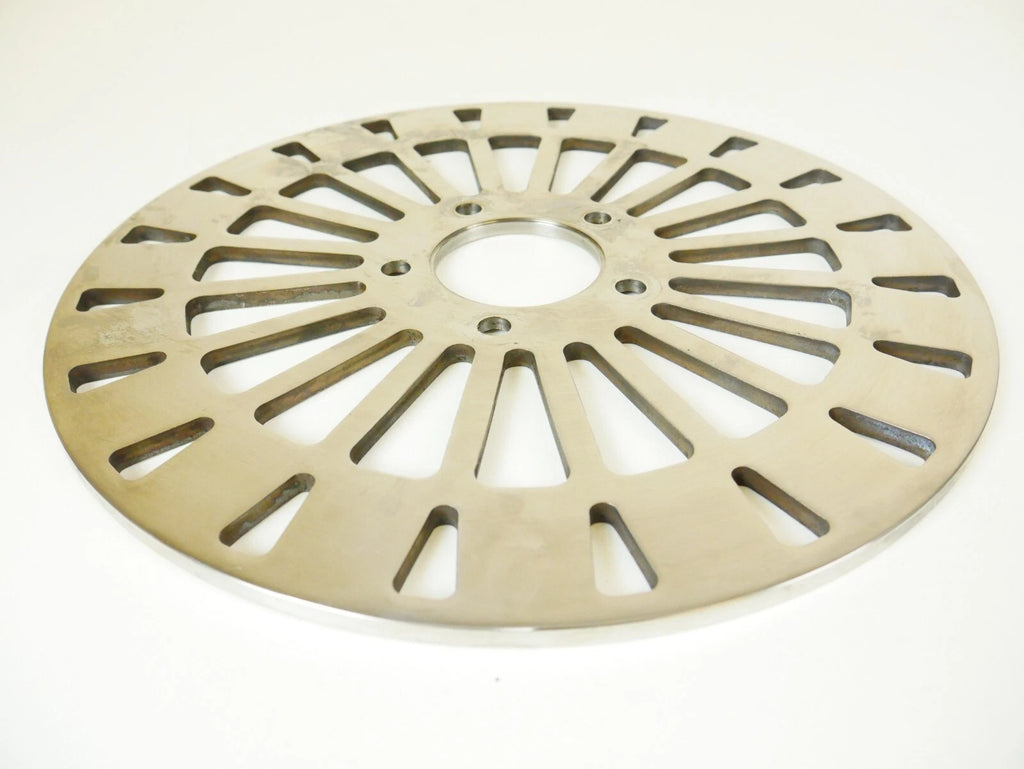 Drag Specialties Polished One-Piece Brake Rotor for Harley Touring (2008–2015)