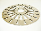 Drag Specialties Polished One-Piece Brake Rotor for Harley Touring (2008–2015)