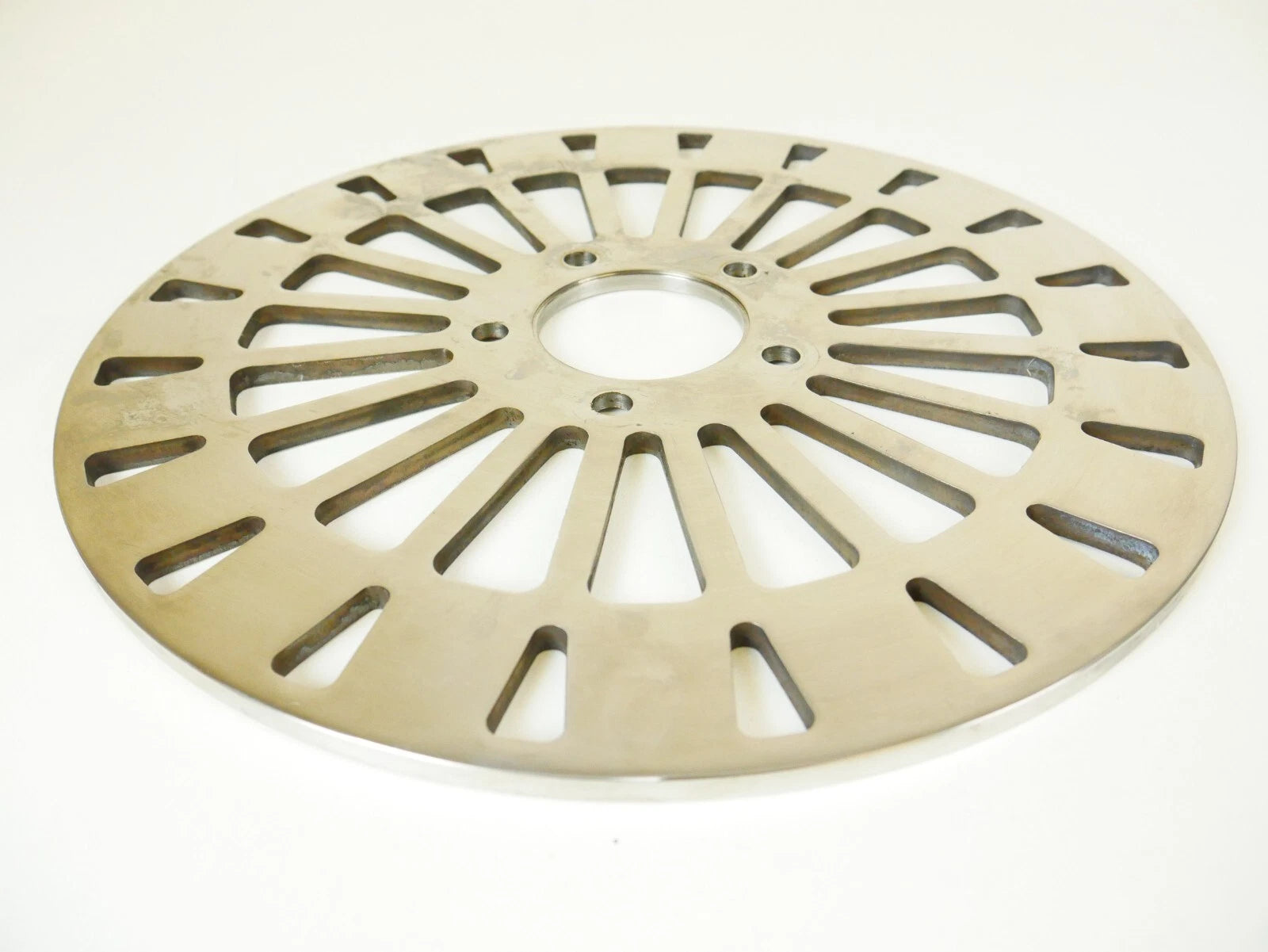 Drag Specialties Polished One-Piece Brake Rotor for Harley Touring (2008–2015)