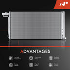 A/C Condenser with Receiver Drier for Ford Focus (2012-2014)