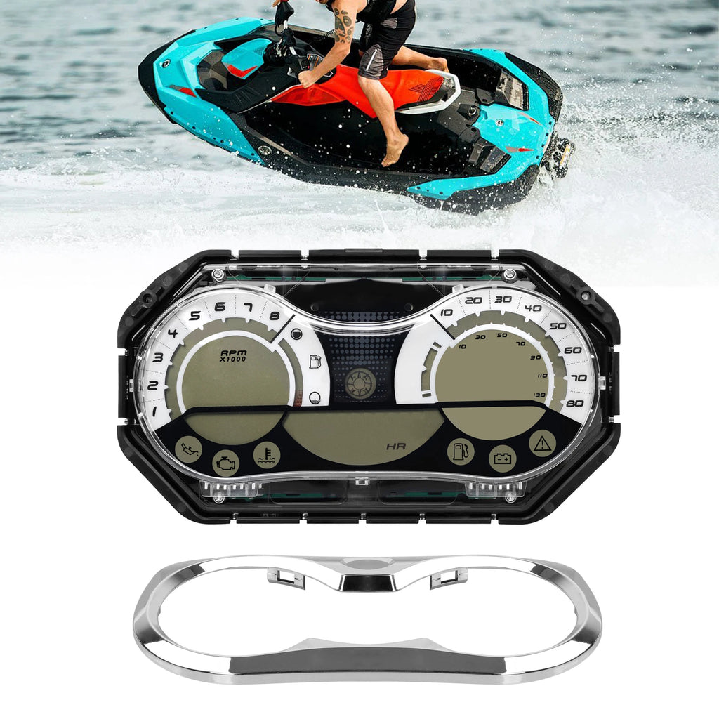 LCD Speedometer Gauge Cluster for Sea Doo RXP RXT GTX (2006–2011)