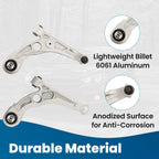 Pair Front Lower Control Arms with Ball Joints for Dodge Dart Chrysler 200 (2013-2017)