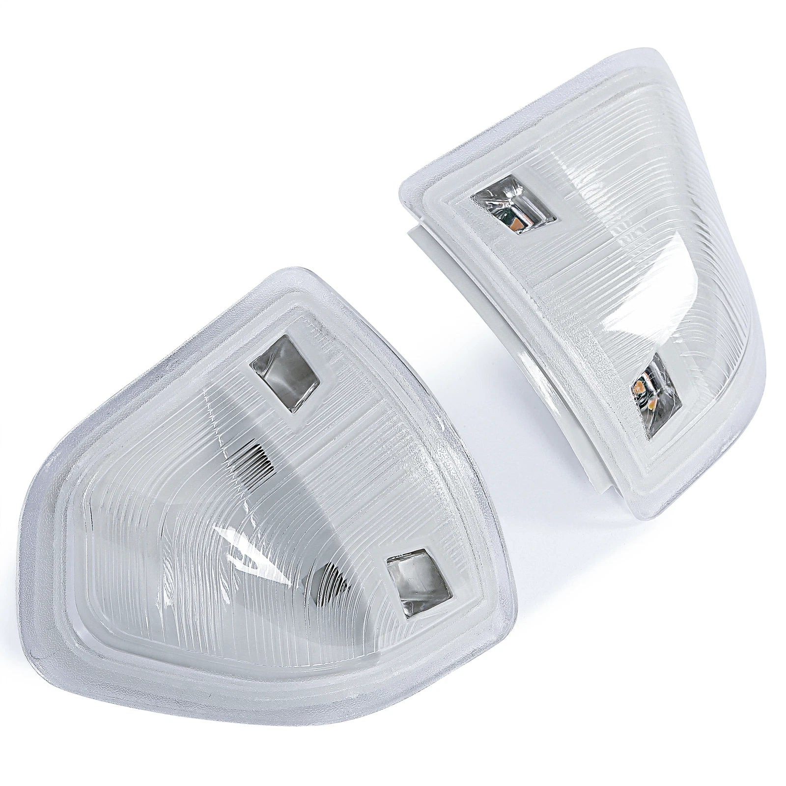Clear LED Side Mirror Turn Signal Light for Dodge Ram 1500 2500 3500 4500 (2010-2023)