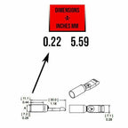 Terminal Connector Contacts Pins for 50/120Amp Lugs Terminals