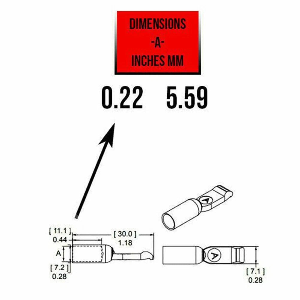 Terminal Connector Contacts Pins for 50/120Amp Lugs Terminals