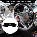Dashboard Cover Mat for Honda ZR-V (2023-2024) Sun Protector Pad Black Red 1 Set