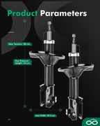 Front Shocks Struts for Mitsubishi Galant (1999–2003)
