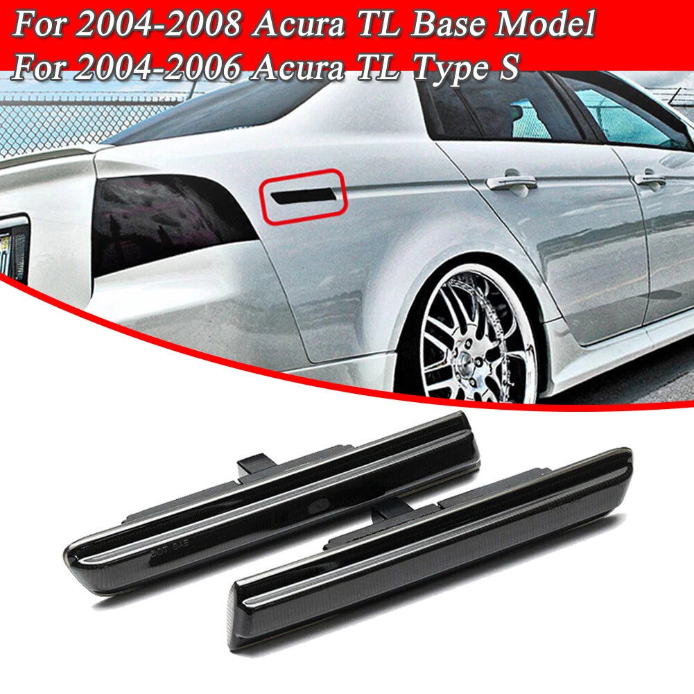 Smoked LED Side Marker Lights for Acura TL (2004–2008)