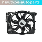 Brushless Motor Radiator Cooling Fan Assembly for BMW E90 128i 325i 328i Z4 (2007–2013)