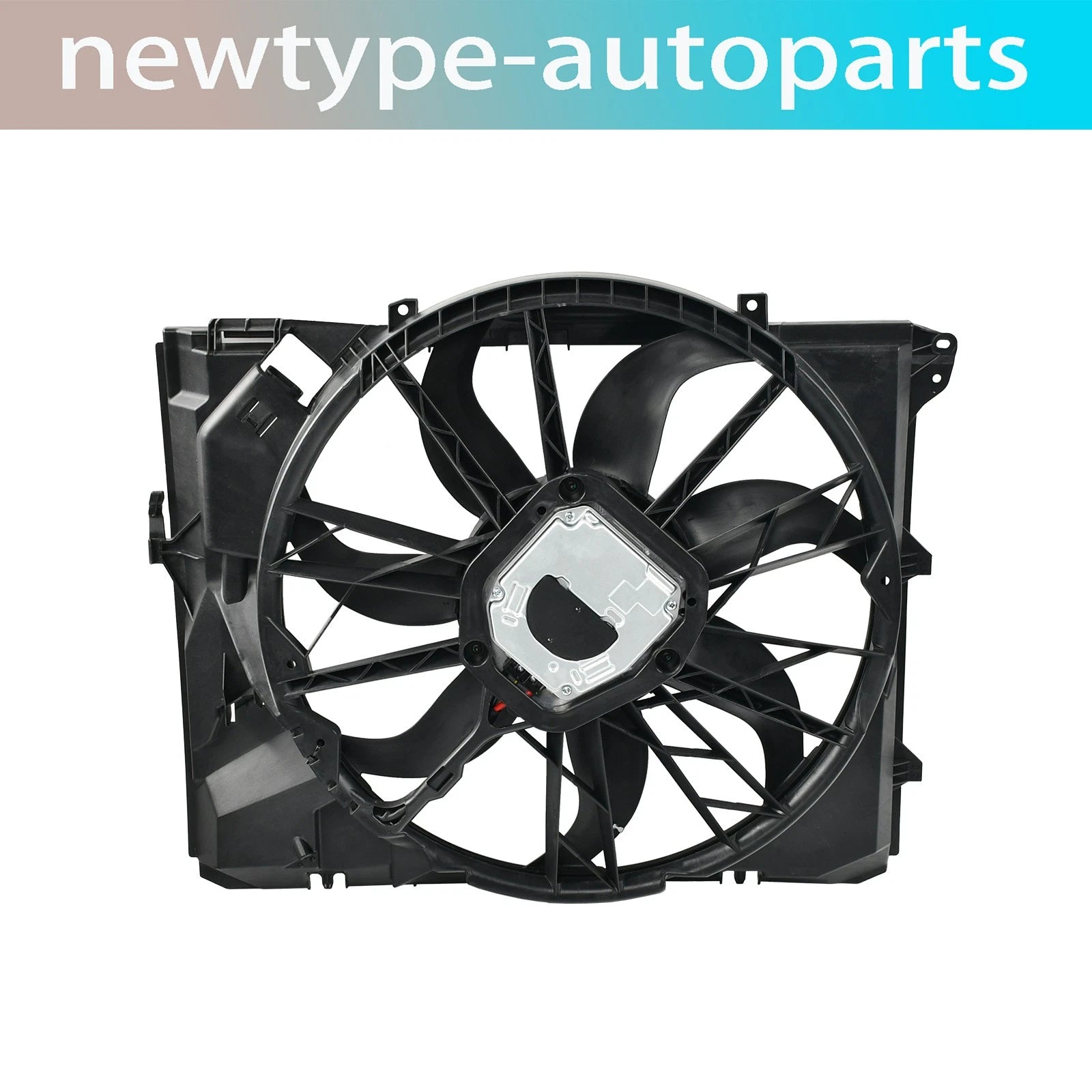 Brushless Motor Radiator Cooling Fan Assembly for BMW E90 128i 325i 328i Z4 (2007–2013)