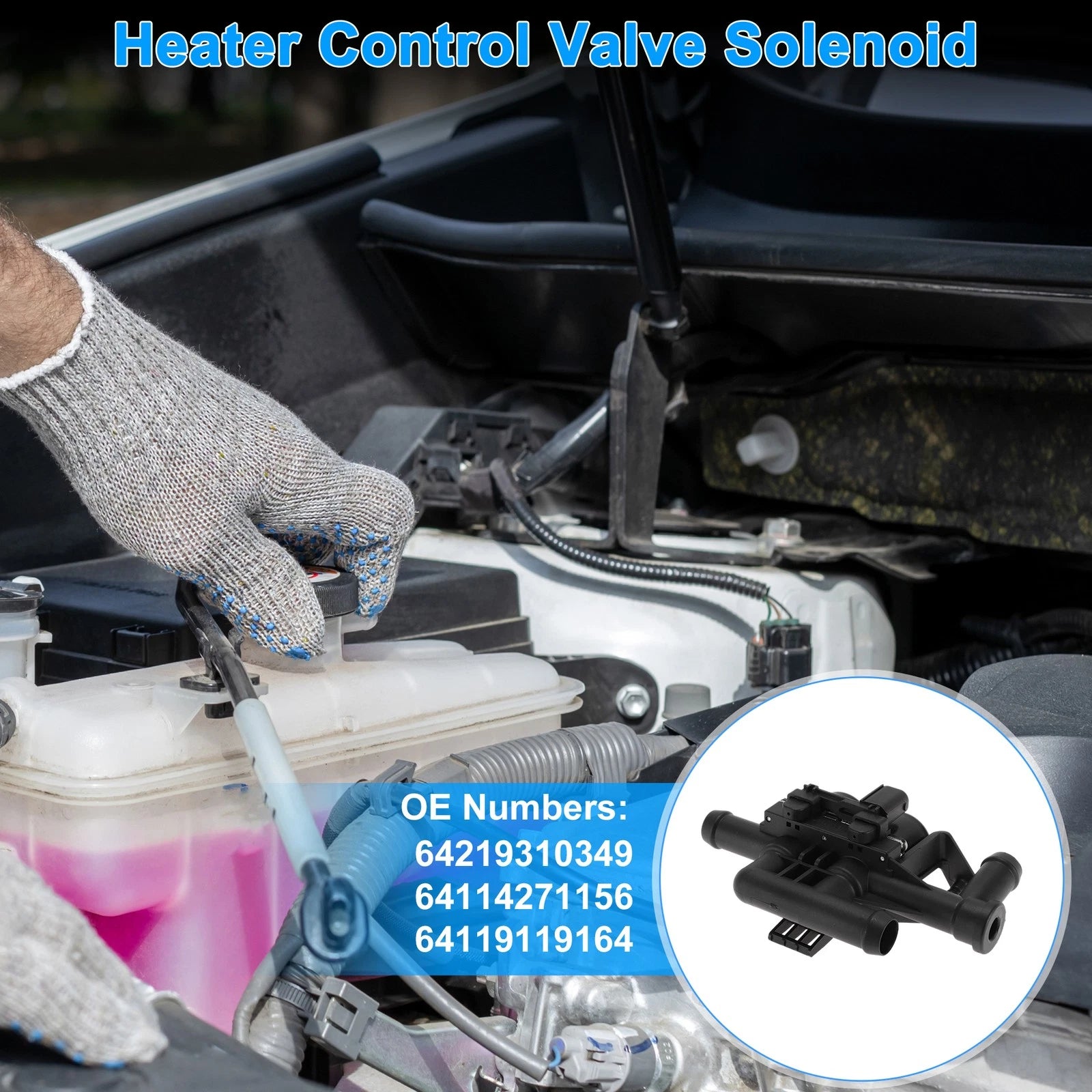 Heater Control Valve for BMW 528i (2011–2016) 64219310349