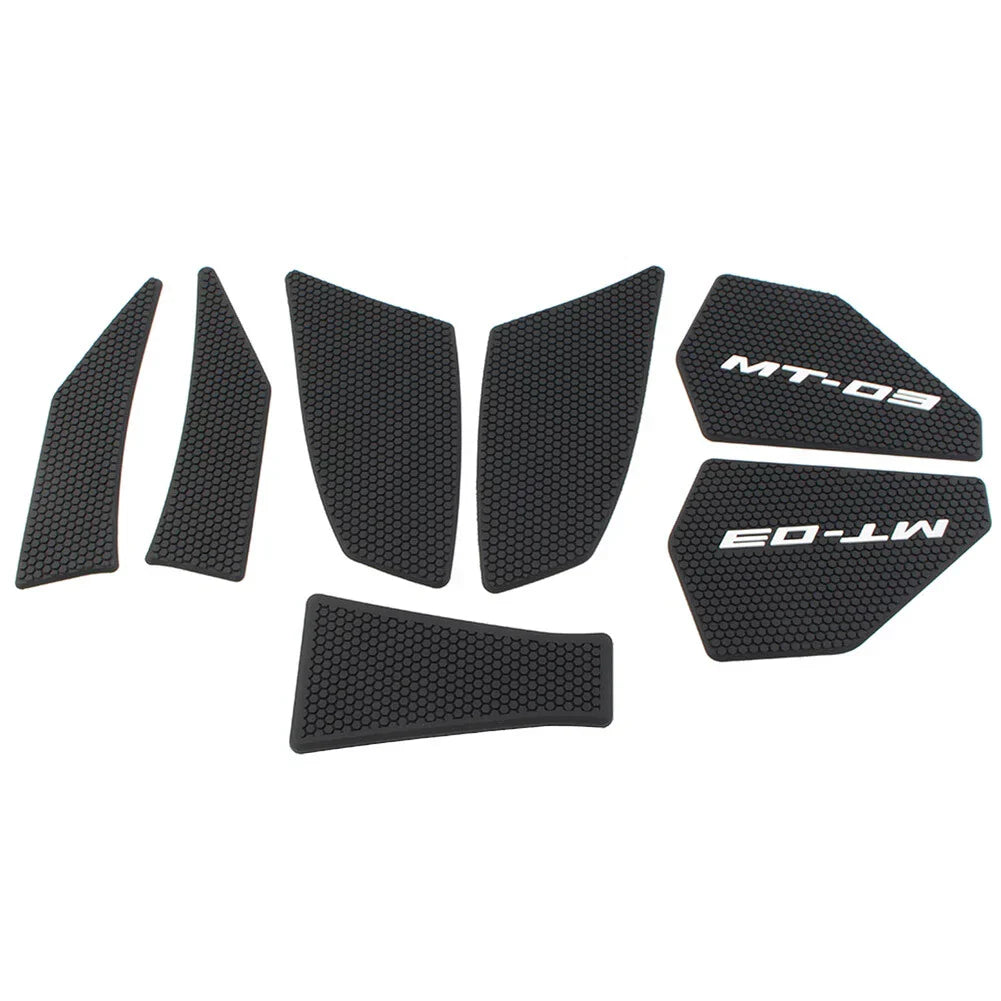 Rubber Grips Tank Side Knee Pads for Yamaha MT-03 (2021 - Present)