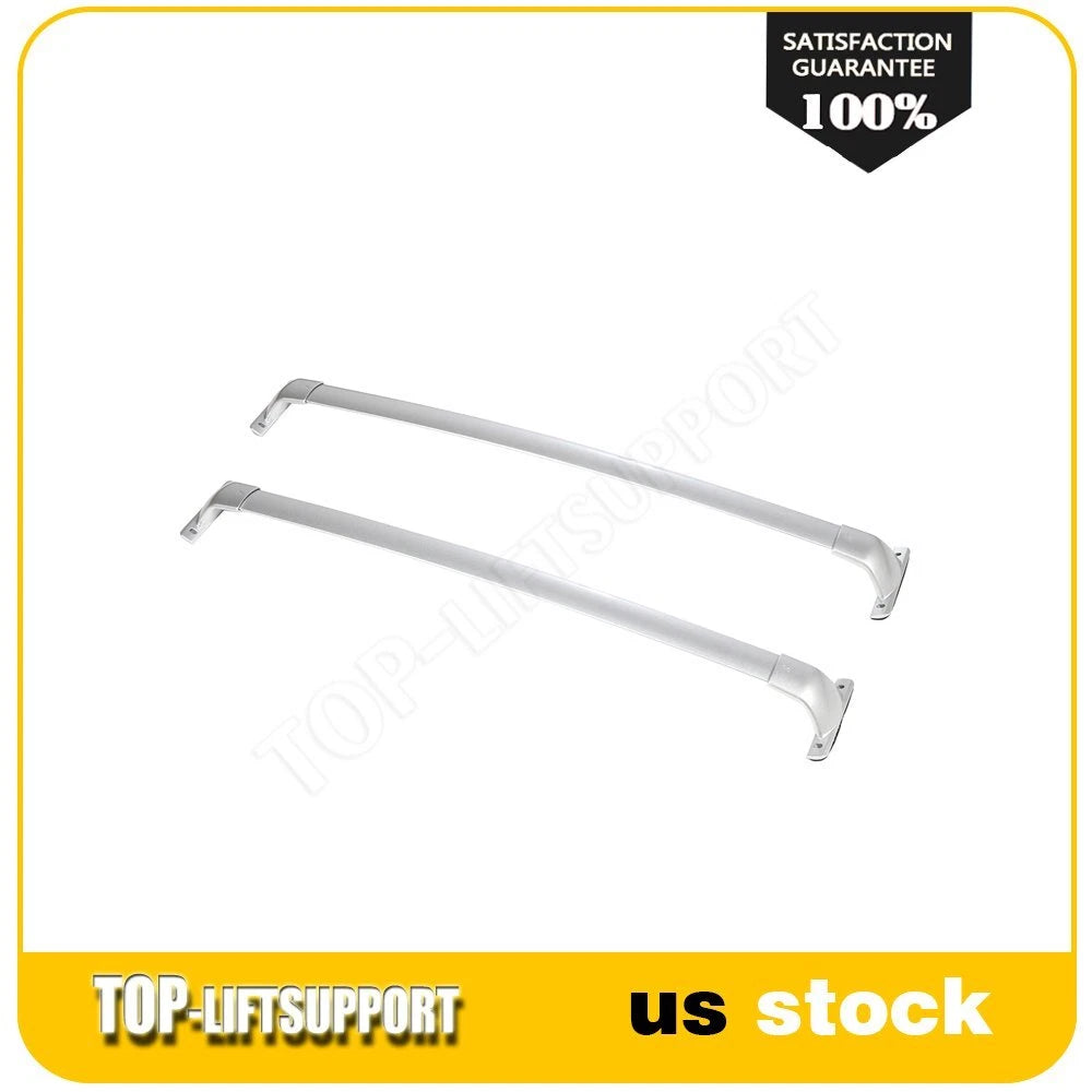 Set of 2 Silver Roof Luggage Rack Cross Bars for Infiniti QX60 (2014–2021)