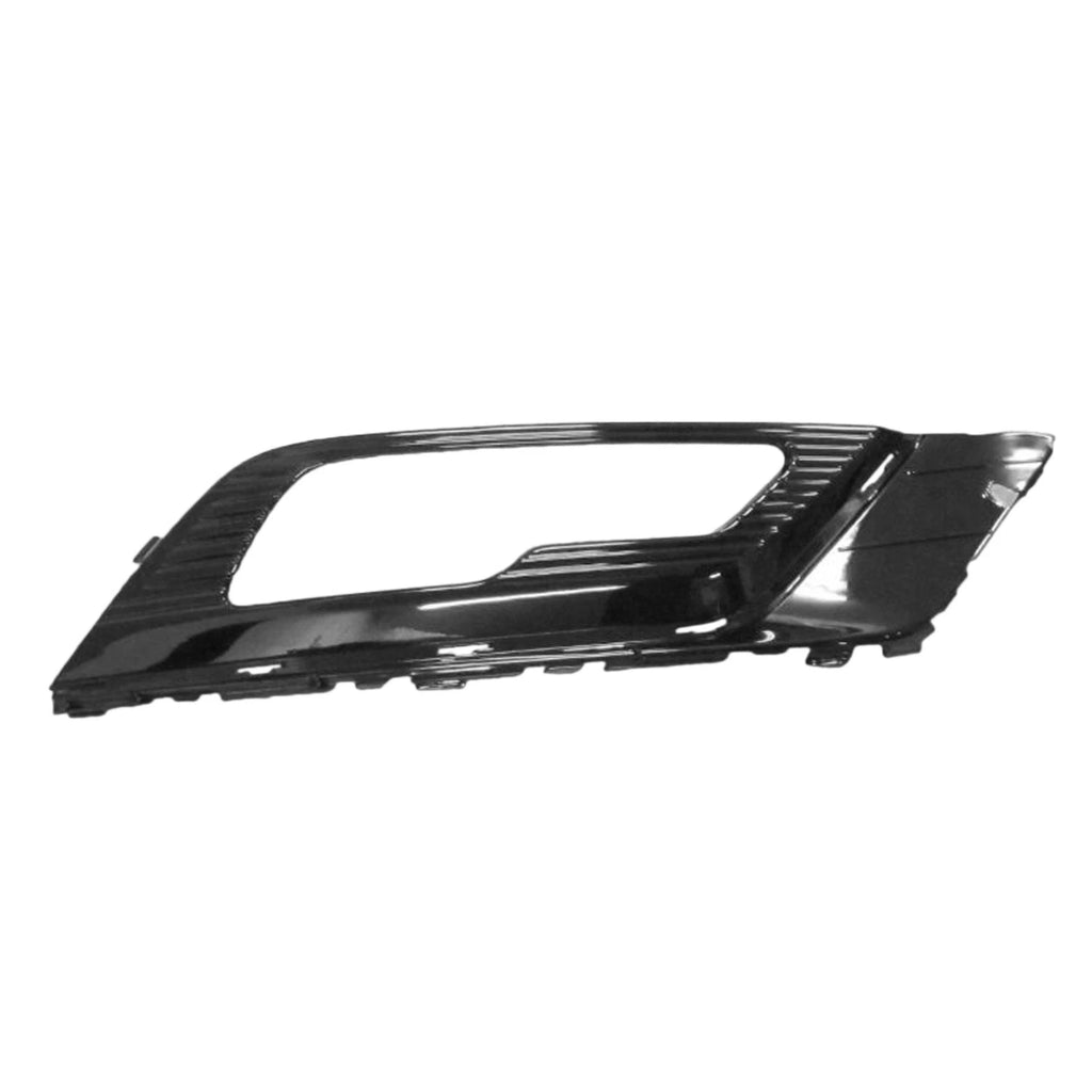 Replacement Black Gloss/Painted Polypropylene Front Passenger Fog Light Bezel