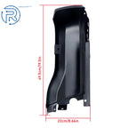 Right Hand Bumper End for Ford Ranger (2019-2023) Black Non-Perforated