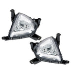 Set of 4 Fog Light Bezels for Kia Sorento (2016–2018)